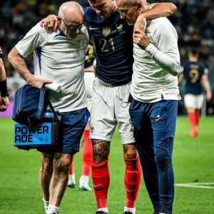 德尚：卢卡斯似乎伤势严重 这将是姆巴佩的世界杯